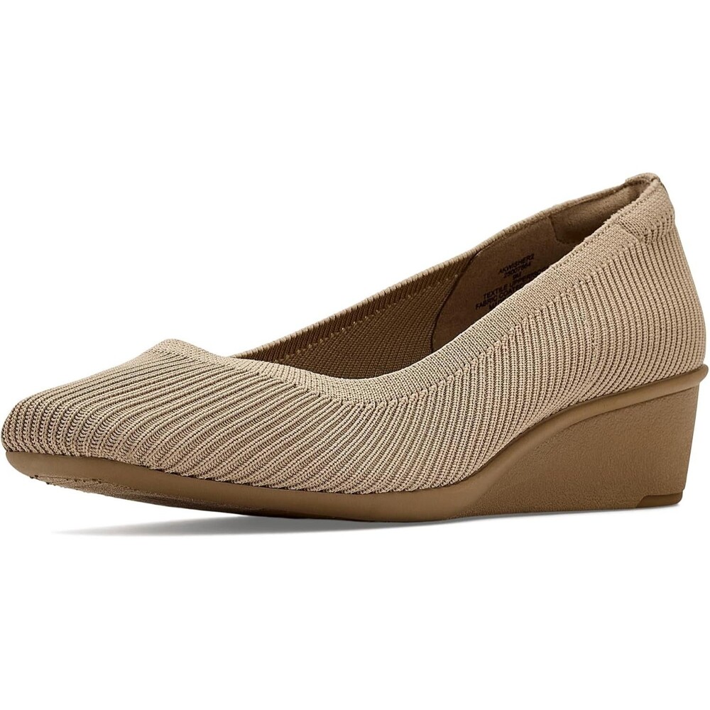 Anne Klein Wisher Women's Pump Tan Knit Size 10 Medium